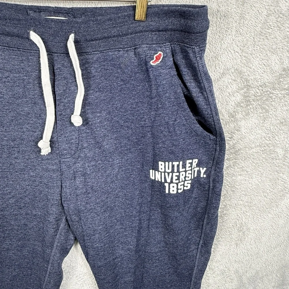 League Butler University Sweatpants Men XL Heather Blue Triblend Tapered Joggers